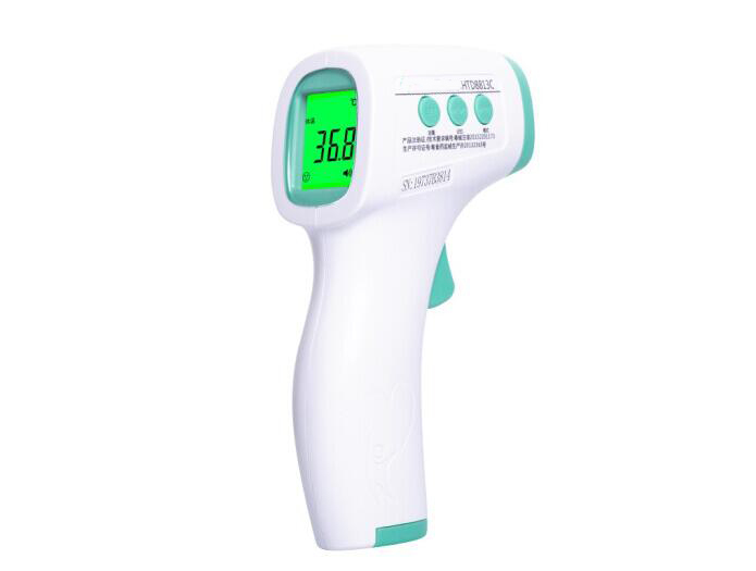 手枪体温计电子密封胶案例，使用聚力胶粘定制胶水轻松解决难题